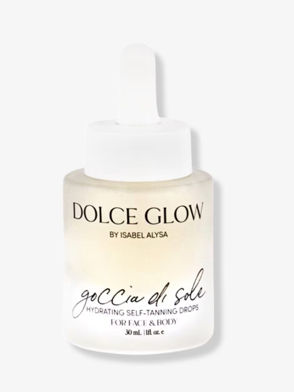 Dolce Glow Goccia di Sole Hydrating Self-Tanning Serum Drops for Face and Body